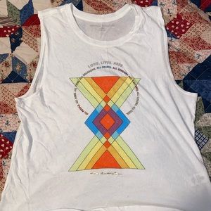 Spiritual Gangster tank top size L large EUC